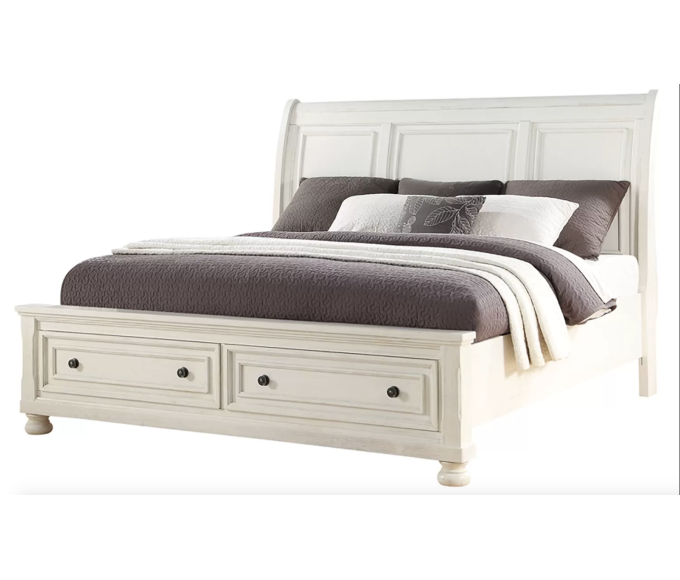 Porter Bedframe White - King